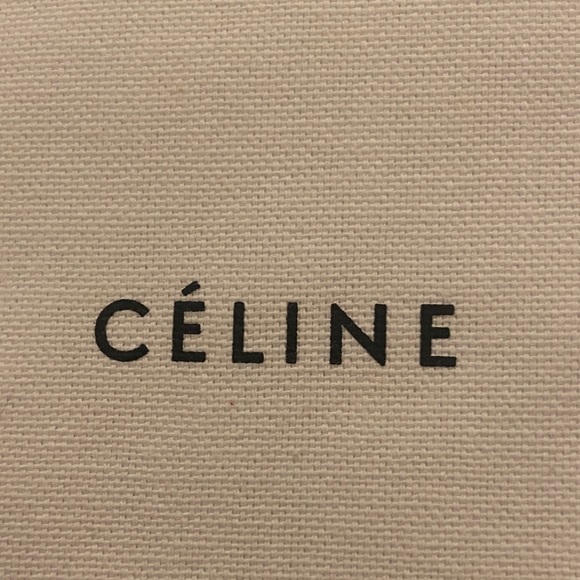 Céline Dust Bag, 13”x15” Soft Flannel Inside, Excellent Condition - Picture 4 of 7